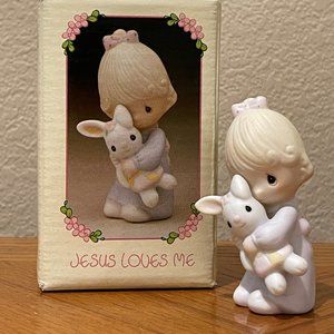 Precious Moments Jesus Loves me girl